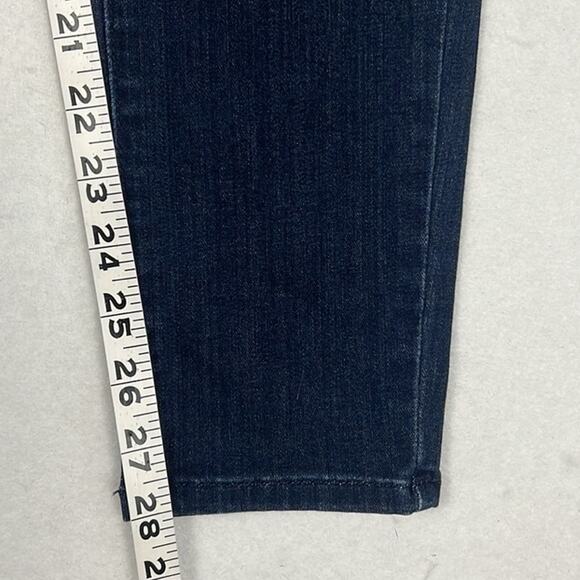 Just Black Women’s Dark Wash Denim Jeans Stretch SZ 11 Skinny Cut Elevated Basic - Picture 7 of 11